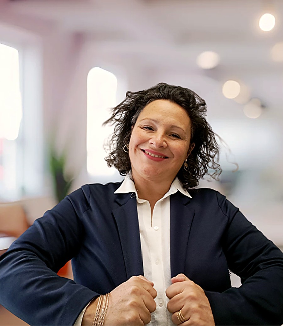 Virginie Mathieu, coach d'équipe